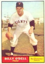 1961 Topps Baseball Cards      096      Billy O Dell